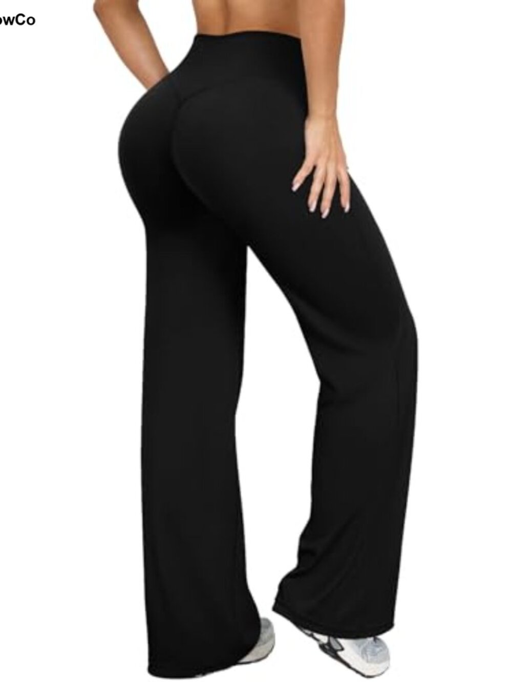 Women's Wide Leg High Waisted Yoga Pants Stretch Athletic Sweatpants